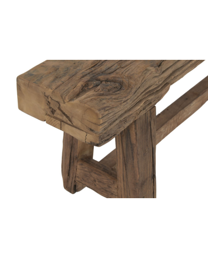 Tabouret Balinais en Bois - Marron