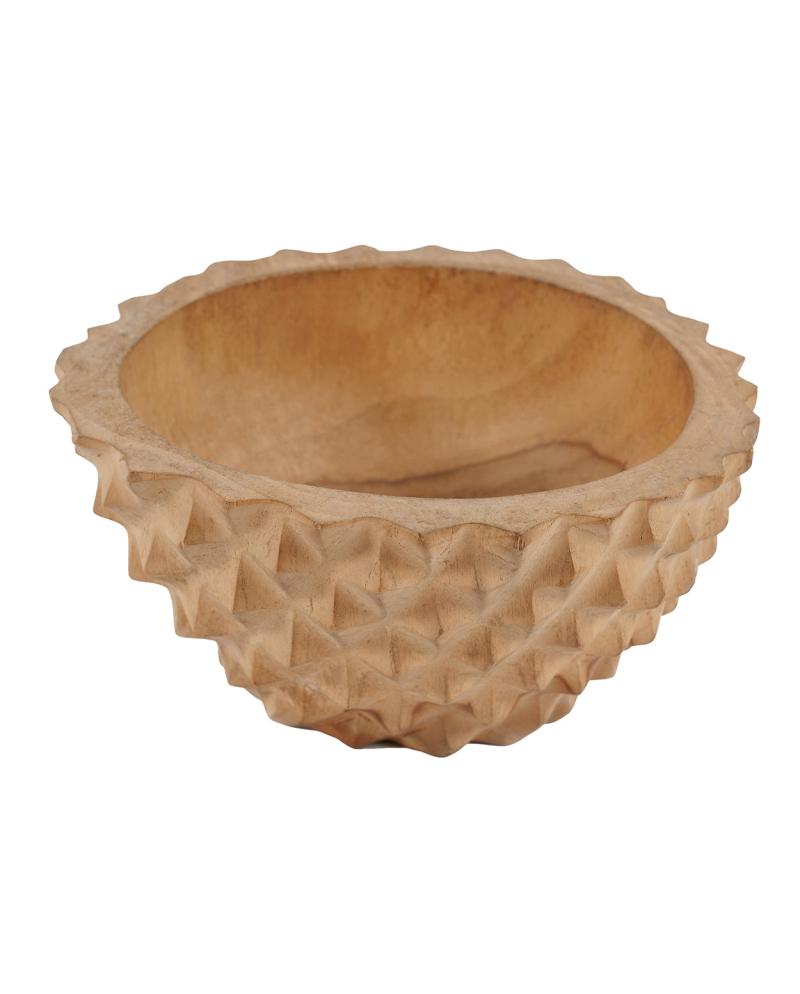 Le Bol Teak Root Durian - Naturel - Taille M