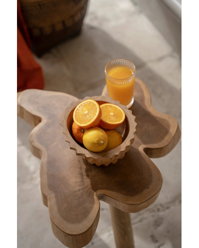 Le Bol Teak Root Durian - Naturel - Taille M