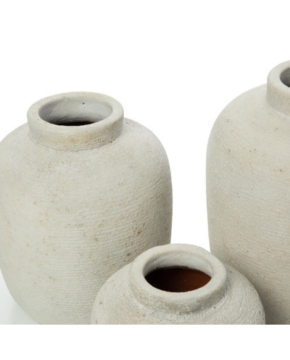 Vase & Pot Le Vase Peaky - Beton Naturel - Taille S