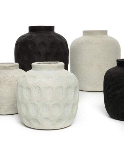 Vase & Pot Le Vase Peaky - Noir - Taille M