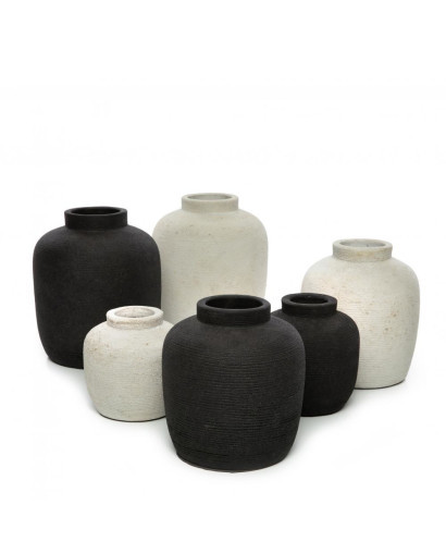 Vase & Pot Le Vase Peaky - Noir - Taille L