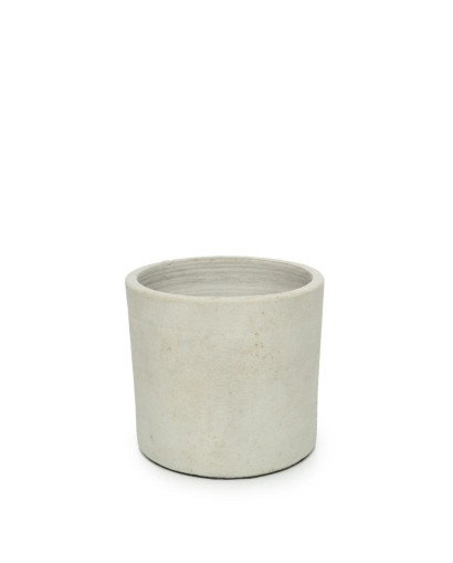 Vase & Pot Pot de Fleurs The Chalk High - Gris - Taille L