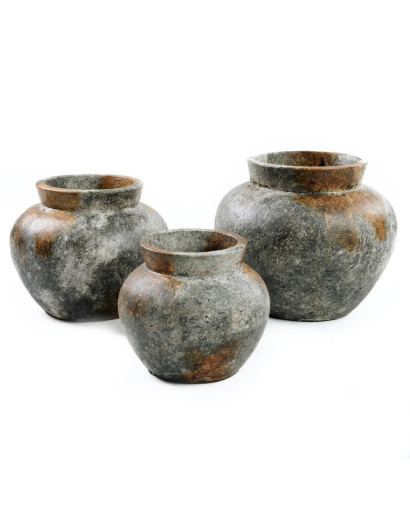 Vase & Pot Le Vase Funky - Gris Antique - Taille M