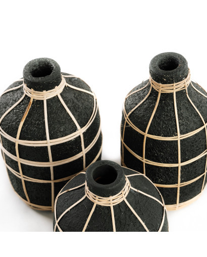 Vase & Pot Le Vase Whoopy - Noir - Taille L