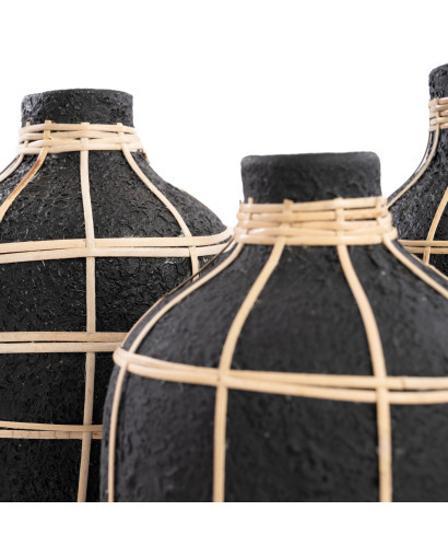 Vase & Pot Le Vase Whoopy - Noir - Taille M