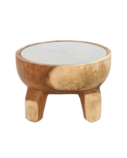 Table Basse Table d'appoint The Timber - Naturel