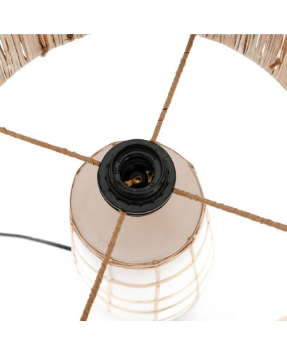 Lampe à Poser Lampe de Table Skiathos - Blanc Naturel